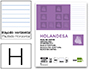 BLOC DE CARTAS LIDERPAPEL RAYADO HORIZONTAL HOLANDESA 40 HOJAS 60G/M2