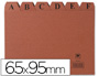 INDICE FICHERO LIDERPAPEL CARTON N1 65X95 MM