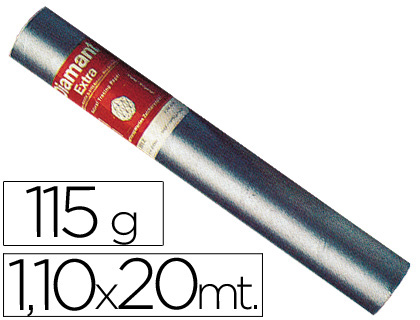 PAPEL VEGETAL DIAMANT 110-115 GR ROLLO DE 1.10X20 M