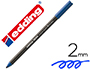 ROTULADOR EDDING PUNTA FIBRA 1300 AZUL PUNTA REDONDA 2 MM