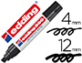 ROTULADOR EDDING MARCADOR PERMANENTE 800 NEGRO PUNTA BISELADA 12 MM