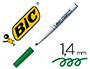 ROTULADOR BIC VELLEDA PARA PIZARRA VERDE PUNTA REDONDA 1,4 MM