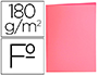 SUBCARPETA LIDERPAPEL FOLIO ROSA PASTEL 180G/M2
