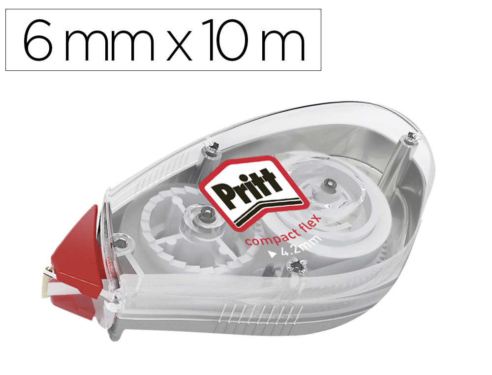 CORRECTOR PRITT ROLLER COMPACT 6 MM X 10 M