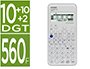 CALCULADORA CASIO FX-570SP CLASSWIZ IBERIA CIENTIFICA 560FUNCIONES 9 MEMORIAS 10+2 DIGITOS 5 IDIOMAS CON TAPA