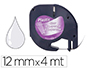 CINTA Q-CONNECT 12MM X 4MT TRANSPARENTE PARA MAQUINA LETRATAG