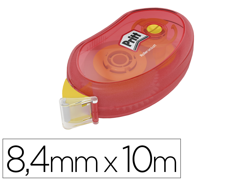 PEGAMENTO PRITT ROLLER COMPACT NO PERMANENTE 8,4 MM X 10 M