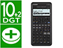 CALCULADORA CASIO FC-100V FINANCIERA 4 LINEAS 10+2 DIGITOS ALMACENAMIENTO FLASH CALCULO DE GANANCIAS CON TAPA