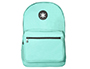 CARTERA ANTARTIK MOCHILA CON ASA Y BOLSILLO FRONTAL CONCREMALLERA COLOR VERDE MENTA 320X140X430 MM