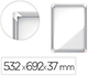 VITRINA DE ANUNCIOS NOBO PREMIUM PLUS MAGNETICA 4 X DIN A4 532X692X37 MM