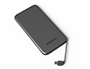 BATERIA EXTERNA GROOVY 4000MAH PARA DISPOSITIVOS ANDROID MICRO USB + TIPO C COLOR GRIS OSCURO