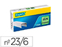 GRAPAS RAPID 23/6 MM GALVANIZADA CAJA DE 1000 UNIDADES