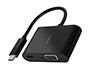 ADAPTADOR BELKIN AVC001BTBK USB-C A VGA + CARGA COLOR NEGRO