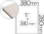 PAPEL CONTINUO 380X11 BLANCO CAJA DE 2500 HOJAS