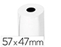 ROLLO SUMADORA TERMICO GREENING 57 MM ANCHO X 47MM DIAMETRO PARA TPV SIN BISFENOL A PAPEL DE 70 G/M2