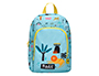 MOCHILA ESCOLAR LIDERPAPEL SAFARI INFANTIL AZUL LEON 330X110X250 MM