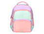 MOCHILA ESCOLAR LIDERPAPEL MULTIBOLSILLO INFANTIL AZUL ROSA MORADO 350X110X270 MM