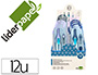 COMPAS LIDERPAPEL LOCK DEVICE CON ADAPTADOR UNIVERSAL Y TUBO DE MINAS EXPOSITOR CON 12 UNIDADES COLORES SURTIDOS