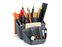 ORGANIZADOR DE SOBREMESA CEP MINERAL PLASTICO COLOR GRIS 145X160X95 MM