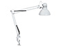 LAMPARA DE ESCRITORIO MAUL STUDY CON PINZA COLOR BLANCO 170X440X350 MM