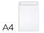 PORTANOTAS MAUL GO DIN A4 PLASTICO RECICLADO CON PINZA COLOR BLANCO