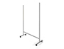 SOPORTE ROCADA MOVIL UNIVERSAL PARA PIZARRAS DE PARED DE 120 A 200 CM CON RUEDAS Y FRENO