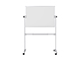 PIZARRA BLANCA BI-OFFICE AYDA MAGNETICA ACERO LACADO VOLTEABLE MOVIL 106,5X75 CM