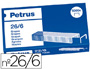 GRAPAS PETRUS N 26/6 CAJA DE 5000 UNIDADES