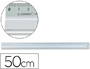 REGLA Q-CONNECT METALICA ALUMINIO 50 CM