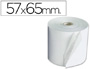 ROLLO SUMADORA Q-CONNECT ELECTRO 57 MM ANCHO X 65 MM DIAMETRO COPIATIVO CON 2 HOJASSIN BISFENOL A