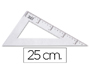 CARTABON LIDERPAPEL 25 CM PLASTICO CRISTAL