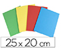 CAUCHO LIDERPAPEL 25X20 CM BOLSA DE 4 UNIDADES COLORES SURTIDOS