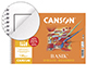 BLOC DIBUJO BASIK DIN A4+ ESPIRAL 23 X 32.5 CM 20 HOJAS MICROPERFORADO CON RECUADRO