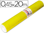 ROLLO ADHESIVO AIRONFIX UNICOLOR AMARILLO BRILLO 67007ROLLO DE 20 MT