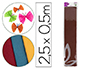 PAPEL CRESPON LIDERPAPEL 50 CM X 2.5M 34G/M2 MARRON