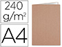 SUBCARPETA LIDERPAPEL DIN A4 KRAFT INTERIOR BLANCO 240G/M2