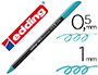 ROTULADOR EDDING PUNTA FIBRA 1200 AZUL TURQUESA N.14 PUNTA REDONDA 0.5 MM