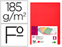 SUBCARPETA LIDERPAPEL FOLIO ROJO INTENSO 180G/M2