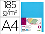 SUBCARPETA LIDERPAPEL DIN A4 CELESTE INTENSO 180G/M2