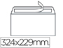 SOBRE LIDERPAPEL N.14 BLANCO DIN C4 229X324 MM TIRA DE SILICONA CAJA DE 250 UNIDADES