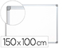 PIZARRA BLANCA Q-CONNECT LAMINADA MARCO DE ALUMINIO 150X100 CM