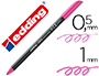 ROTULADOR EDDING PUNTA FIBRA 1200 ROSA NEON N.69 PUNTA DE FIBRA 0,5 MM