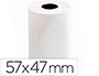 ROLLO SUMADORA TERMICO Q-CONNECT 57 MM ANCHO X 47MM DIAMETRO PARA MAQUINAS TARJETADE CREDITOS SIN BISFENOL A