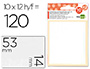 ETIQUETAS LIDERPAPEL SOBRE DE 10 H. + 2 H. OBSEQUIO 14X53 MM -10 UNIDADES POR HOJA