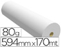 PAPEL REPROGRAFIA PPC PARA PLANOS 594X170MT 80GR