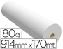 PAPEL REPROGRAFIA PPC PARA PLANOS 914X170MT 80GR