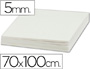 CARTON PLUMA LIDERPAPEL BLANCO DOBLE CARA 70X100CM ESPESOR 5MM