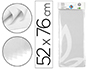 PAPEL SEDA LIDERPAPEL 52X76CM 18G/M2 BOLSA DE 5 HOJAS BLANCO