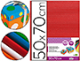 CARTON ONDULADO LIDERPAPEL 50 X 70CM 320G/M2 ROJO
