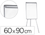 PIZARRA BLANCA Q-CONNECT CON TRIPODE 90X60X195CM PARA CONVENCIONES SUPERFICIE LAMINADA ESCRITURA DIRECTA